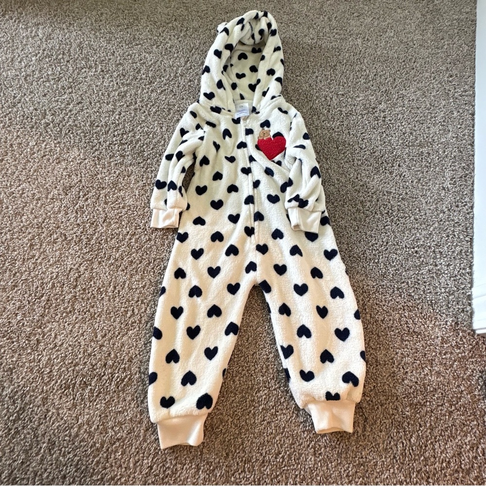 Baby Gap Fleece One Piece - 2T